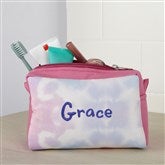 Tie Dye Embroidered Makeup Bag  - 37576