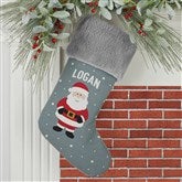 Grey Fur Stocking