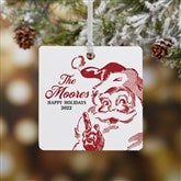 2.75" Square Metal - 1 Sided