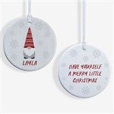 Personalized Ornament - Christmas Gnome - 37729