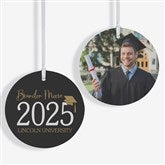 Classic Graduation Personalized Ornament  - 37737