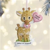 Pink Giraffe Ornament