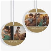 Family Photo Personalized Ornament  - 37762