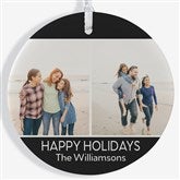 Family Photo Personalized Ornament  - 37762