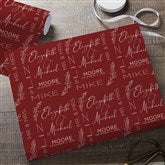 Elegant Couple Personalized Wedding Wrapping Paper  - 37825
