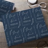 Elegant Couple Personalized Wedding Wrapping Paper  - 37825