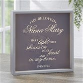 10x10 Grey LED Light Box