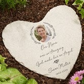 Photo Heart Garden Stone