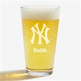 MLB New York Yankees Personalized Beer Glass  - 39351