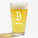 MLB Boston Red Sox Personalized Beer Glass  - 39353
