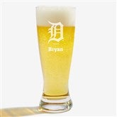 MLB Detroit Tigers Personalized Beer Glass  - 39356