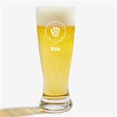 MLB Milwaukee Brewers Personalized Beer Glass  - 39359