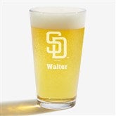 MLB San Diego Padres Personalized Beer Glass  - 39360