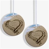 Our Paradise Island Personalized Ornament  - 39661