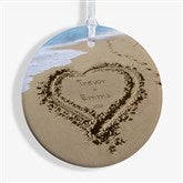 Our Paradise Island Personalized Ornament  - 39661