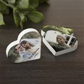 Heart Photo & Name Magnet