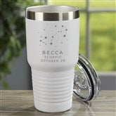 30 oz. White Tumbler