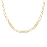 3 Bars Gold Necklace