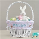 White Easter Basket