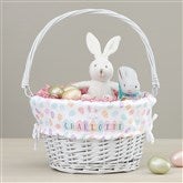 White Easter Basket