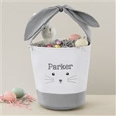 Grey Hanging Ear Basket