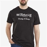 Personalized Mens Shirts - Daddys First Fathers Day - 40444