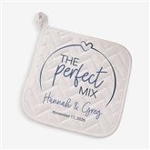 The Perfect Mix Personalized Apron  Potholder  - 40468