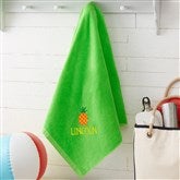 36x72 Green Towel