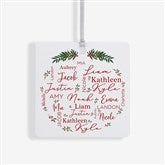 Merry Family Personalized Ornament  - 40673