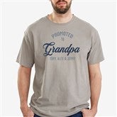 Personalized Mens Shirts - Promoted To Dad - 40696