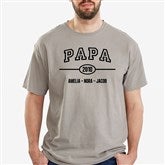 Personalized Mens Shirts - Daddy Established - 40703