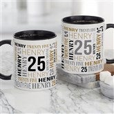 11 oz. Black Mug