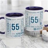 11 oz. Blue Mug