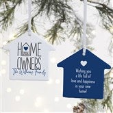 Home Owners Personalized New House Ornaments - 40856