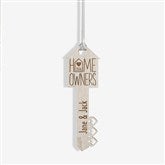 Home Owners Personalized Wood Key Ornaments - 40857