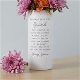 White Flower Vase