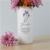 White Flower Vase