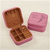 Pink Jewelry Case