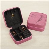 Pink Jewelry Case