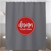 Grey Shower Curtain
