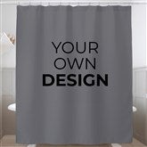 Grey Shower Curtain