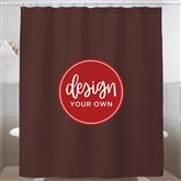 Brown Shower Curtain