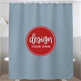 Slate Blue Shower Curtain