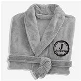 Embroidered Fleece Robes - Gentlemans Seal - 41449