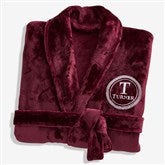 Embroidered Fleece Robes - Gentlemans Seal - 41449