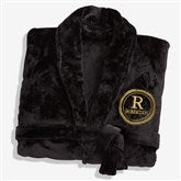 Embroidered Fleece Robes - Gentlemans Seal - 41449