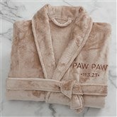 Taupe Fleece Robe-47