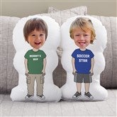 Boy Character Pillow