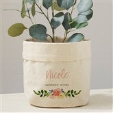 7x7 Canvas Planter Bag