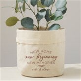 7x7 Canvas Planter Bag